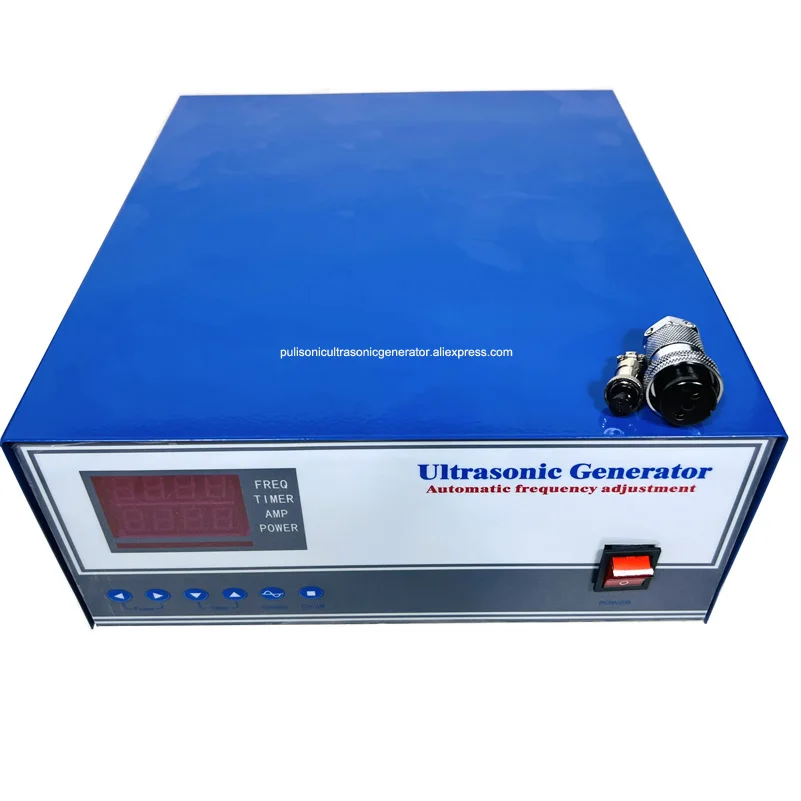 28khz 40khz 2400W Digital Ultrasonic Drive Generator For Metal Hardware Parts Automotive Oil Rust Degreaser Cleaning Machine