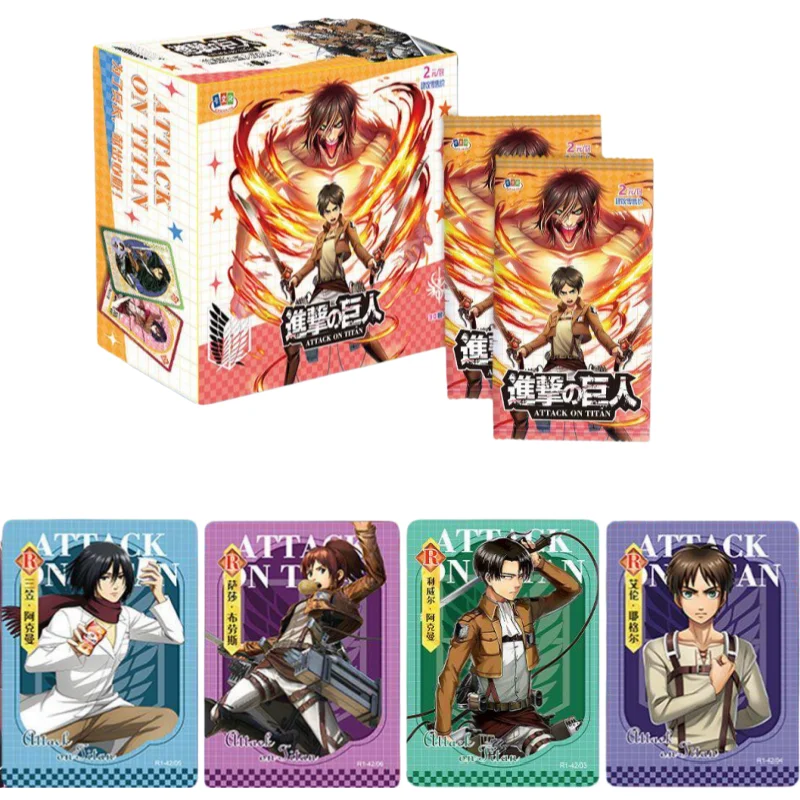 

Новая коллекционная карта «Атака Титанов: Первый выстрел» — редкая памятная изысканная карта, подарок на детский праздник