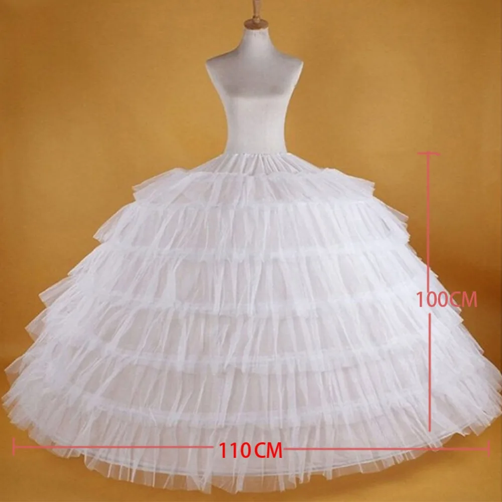 

Cosplay Petticoat 6 Rings 6 Layers Hard Mesh Dress Petticoat Adult Ruffle Petticoats