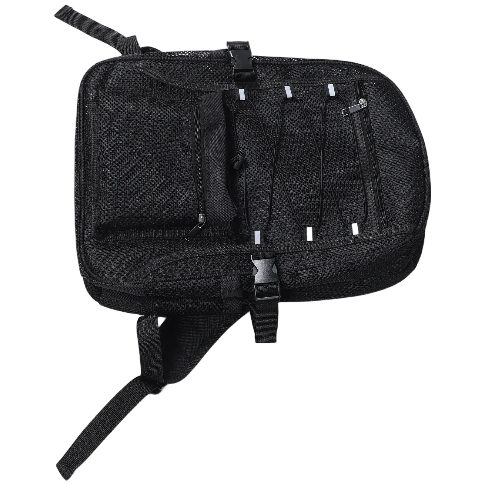 Travel Mesh Backpack: Lightweight Foldable Black Breathable Sports Gym Hiking Bag Quick-Dry Portable Compact Outdoor Adventure