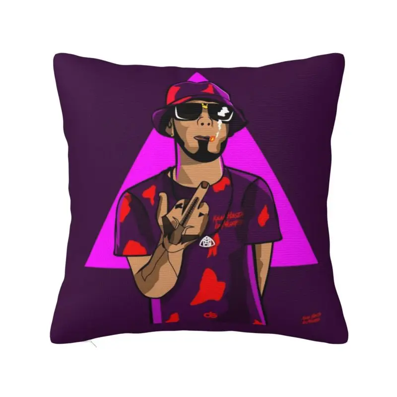 Custom A-Anuels Rapper AA Wallpapers Cushion Cover Sofa Home Decor Square Pillow Case