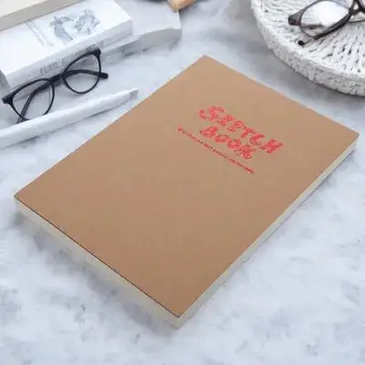Skizzenbuch, blanko, dickes Papier, keine Tinte durch, langlebige Bindung, tragbar, für Tagebuch, Reisetagebuch, Kunst, Zeichnung, Studenten, Skizze