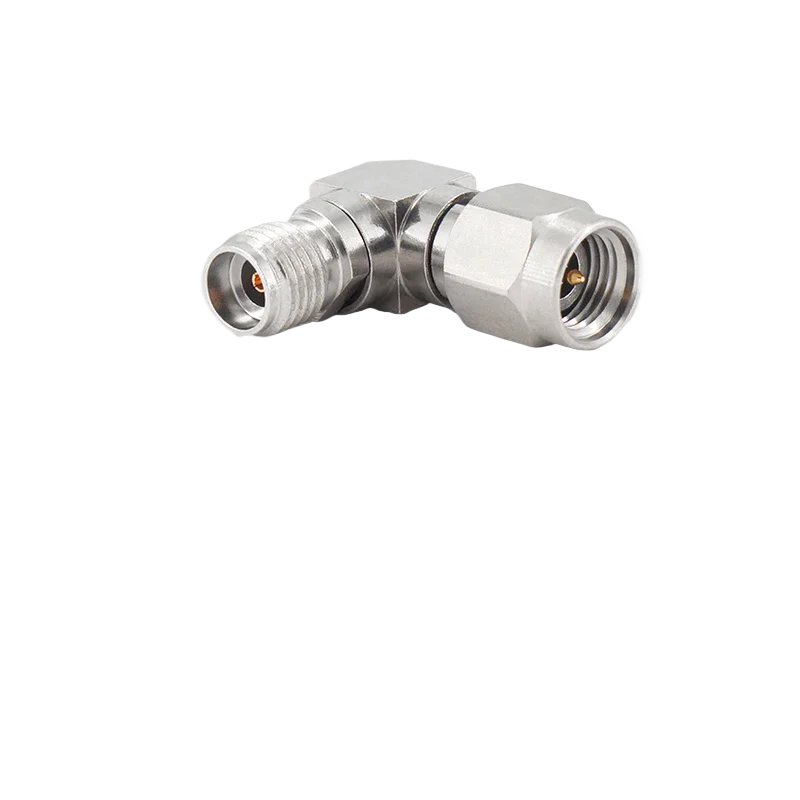 R-F Coaxial Adapter 0-40G Right Angle Elbow Adapter 2.92mm Network Partition Test Head