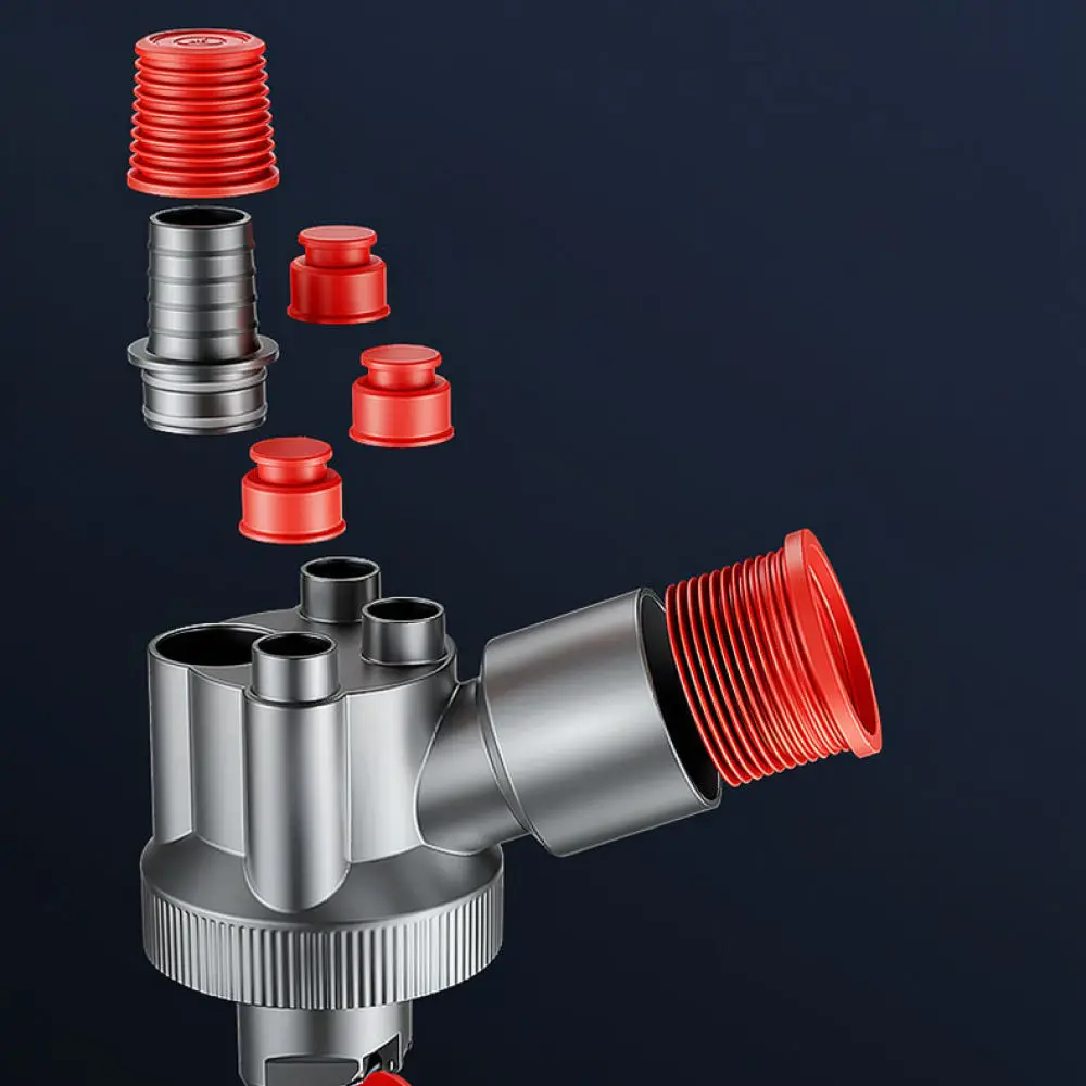 Pipe Fitting Adapter For Qidianruri Sink Drain Connector Washing Machine Hose Splitter Bathroom Sewer ABS Tool