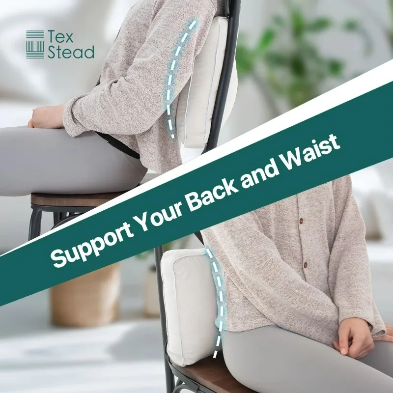 Knee Pillow with Adjustable Strap and Washable Cover
