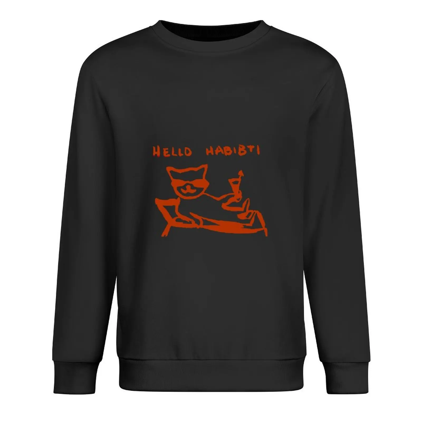 

hello habibti Pullover men's clothes men's sweat-shirt men wear autumn new products aesthetic sweatshirts