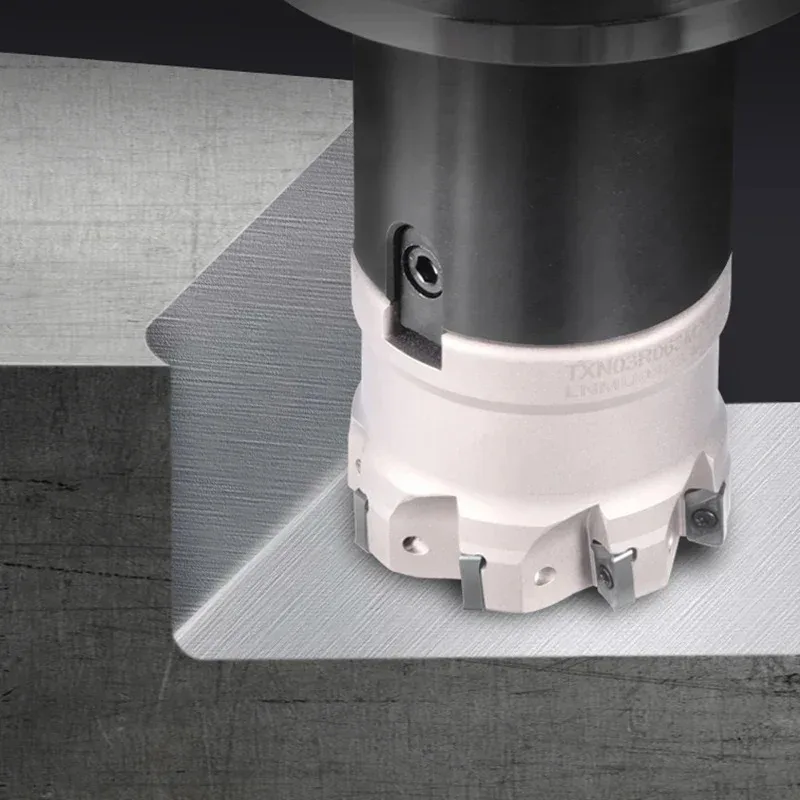 EXN03R fast feed open rough face milling cutter disc through double face LNMU0303ZER fast feed milling cutter insert face mill - Image 5