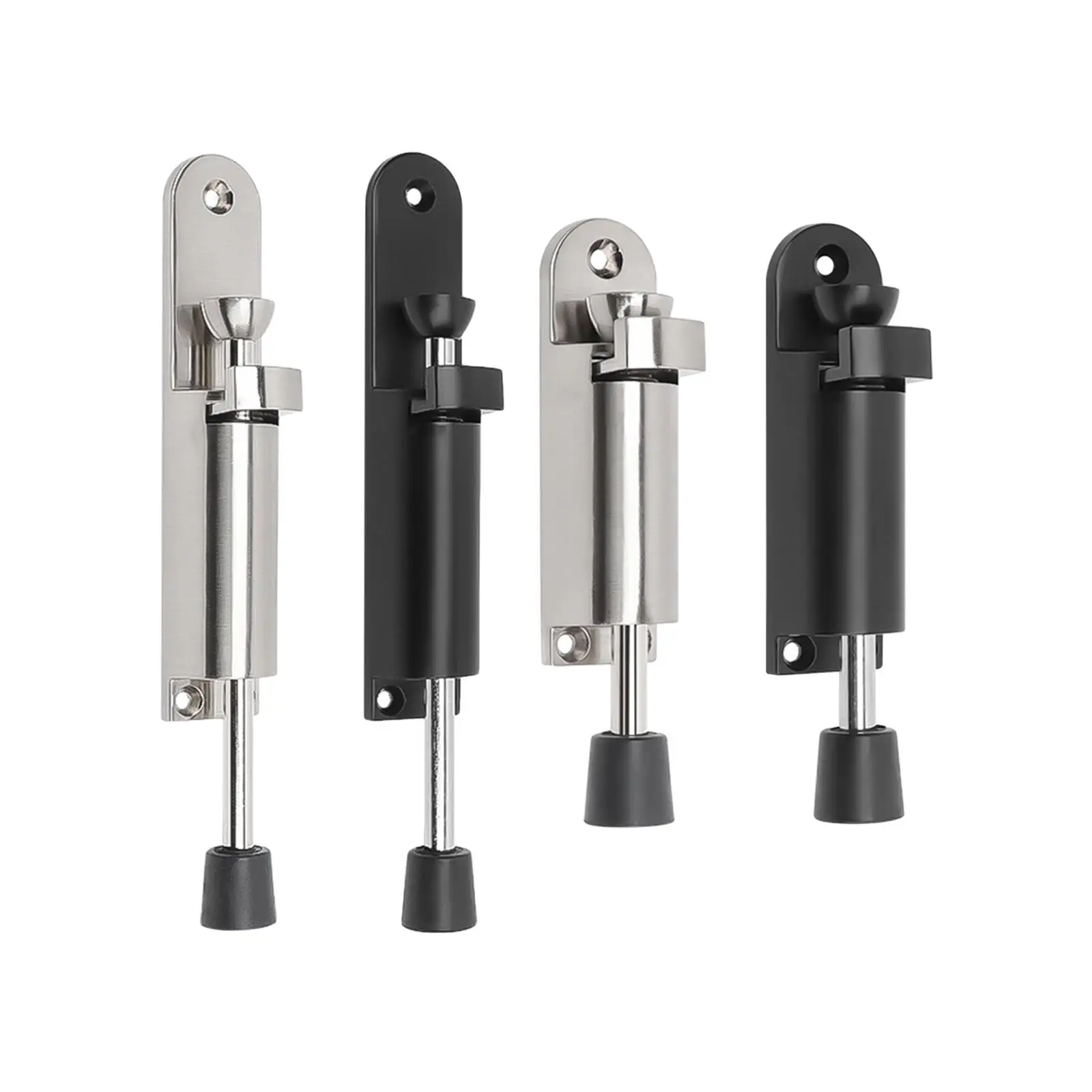 وقف دواسة بسيطة للباب ، ركلة أسفل حامل الباب ، الربيع تلسكوبي #2