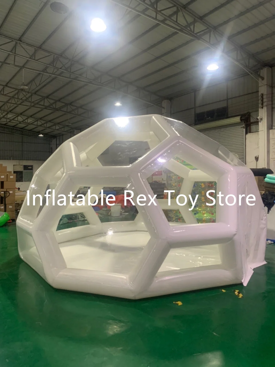 

Factory Wholesale Airtight Football Structure Tent Customized Inflatable Igloo Tent Free Pump Bubble Dome House Structure Tent