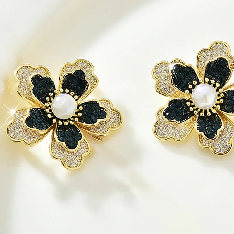 دبابيس الزهور، زهور خمس بتلات، دبابيس عصرية، دبابيس متعددة الاستخدامات للخريف والشتاء