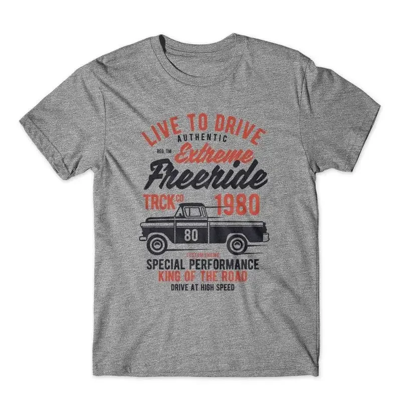 Extreme Freeride Truck T Shirt Live to Drive 100 Cotton Premium New
