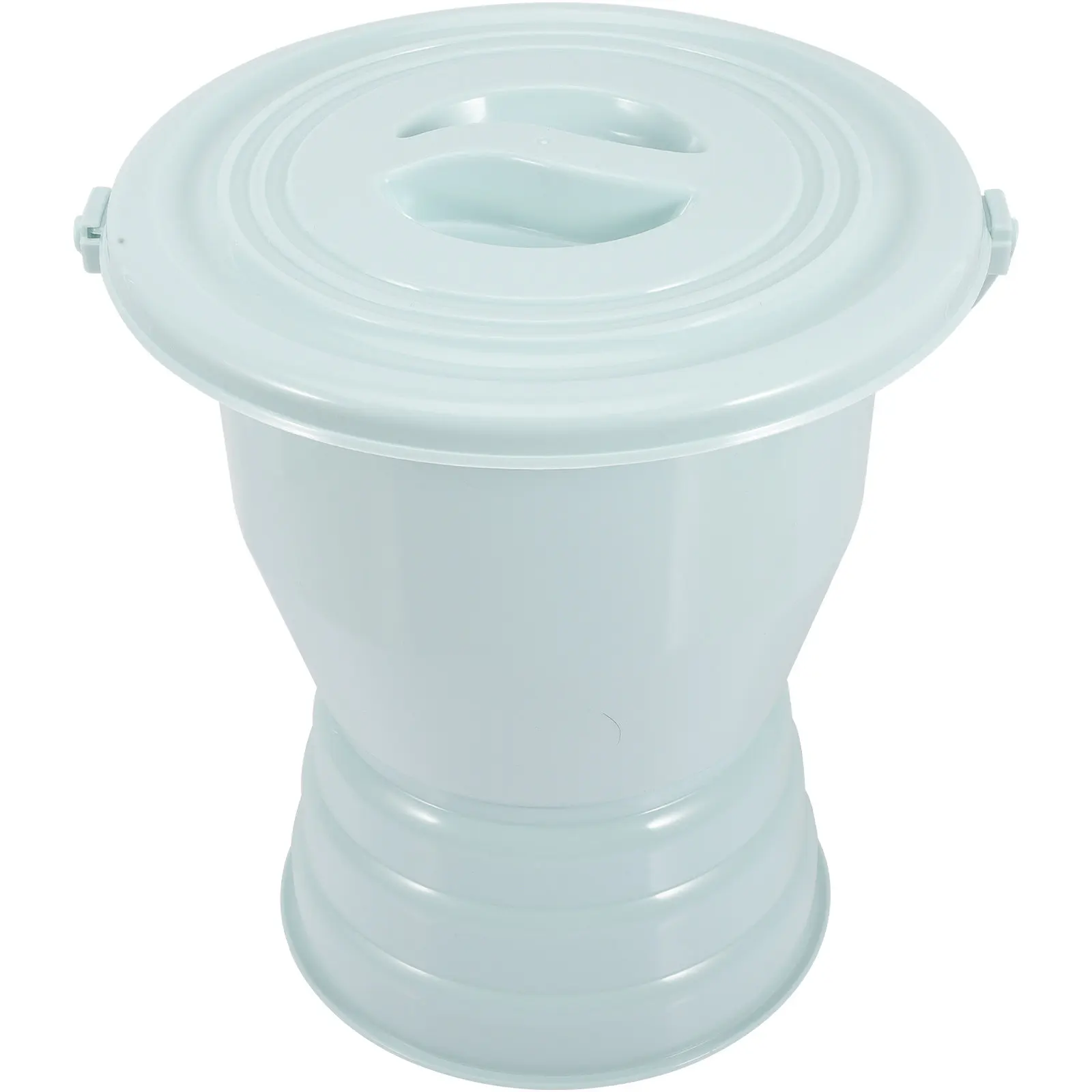 

Thicken Chamber Pot Plastic Urinal Pot with Lid Non-Slip Drop Resistant Portable Toilet for Elderly Disabled Indoor Use
