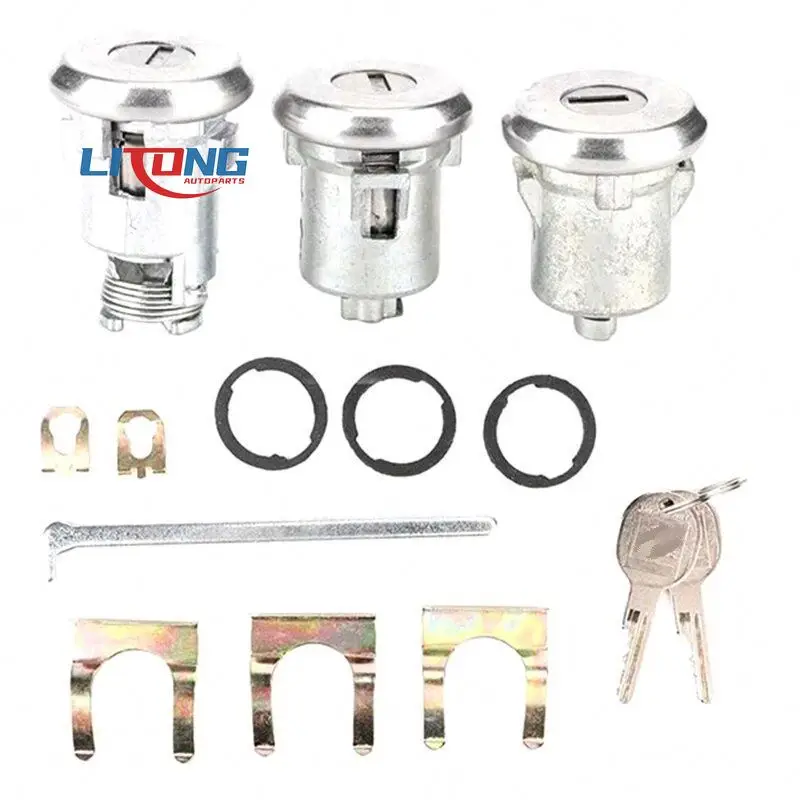 

654394765282, высококачественные автозапчасти, комплект цилиндров дверного замка для Camaro Chevelle Nova GTO Buick Chevy A654394765282