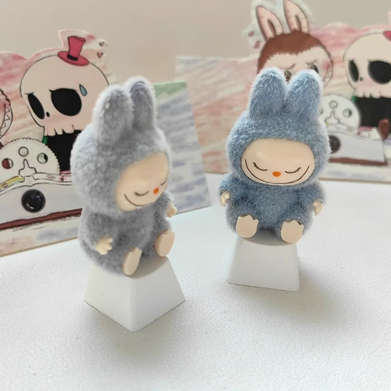 Diy Keycap Canvas Cute Mechanical Keyboard Personalized And Creative Customization Three-Dimensional Transparent Keyboard Decora