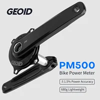 GEOID PM500 medidor de potencia para bicicleta manivela 4 pernos 110BCD 24mm husillo bicicleta medidor de potencia a base de araña equilibrio para Shimano