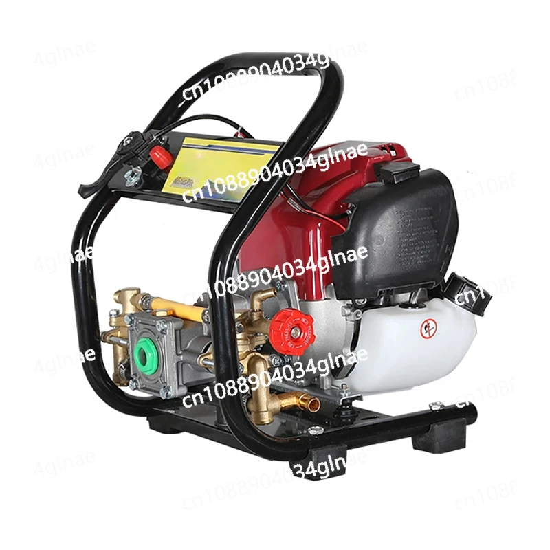 Four-stroke Gasoline High-pressure Sprayer Roll Tube Integrated  Garden Fruit Tree Disinfection Flushing Pump Sprayer