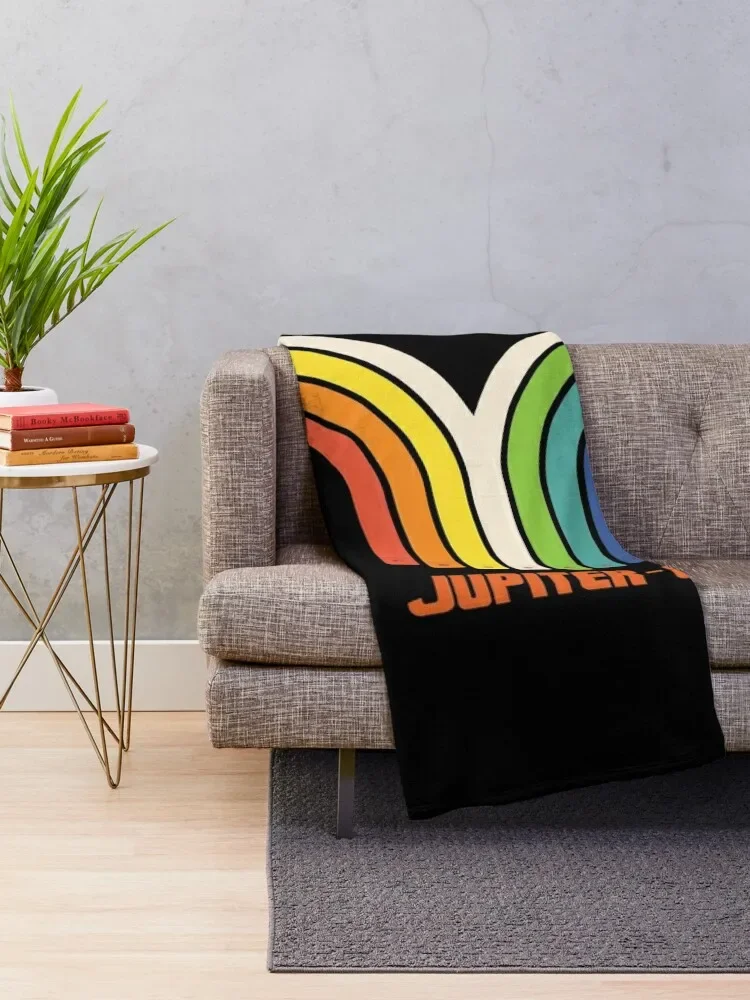 Roland Jupiter 8 Rainbow Throw Blanket Comforter Flannel decorative Decorative Sofa Blankets