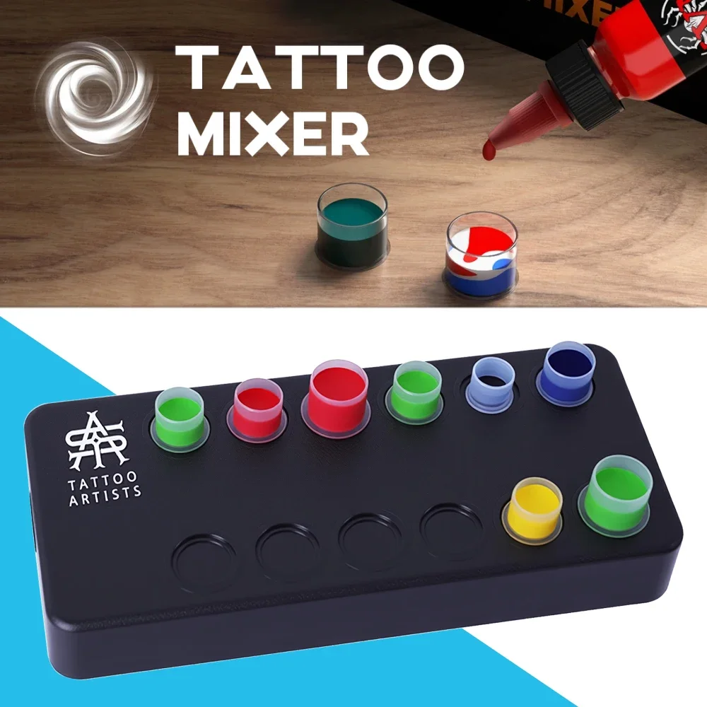 Tattoo Ink Mixer Magnetic Anti-sedimentation Tattoo Pigment Stirrer Lab Vortex Mixer