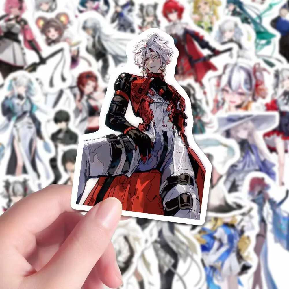 96 ملصقًا توضيحيًا لشخصية ثنائية الأبعاد لـ "Ming Chao" على Instagram، يتميز الفتاة اللطيفة "Phoebe Rinazita Canterera"