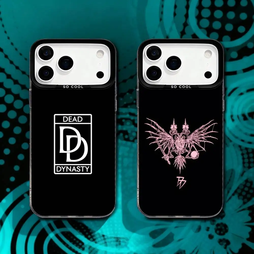 

D-Dead Dynasty DD Pharaoh For iPhone 17,16,15,14,13,12,X,8,Pro,Max,Plus,SE4,Air,Mini Anti-Slip Black IMD Matte Case
