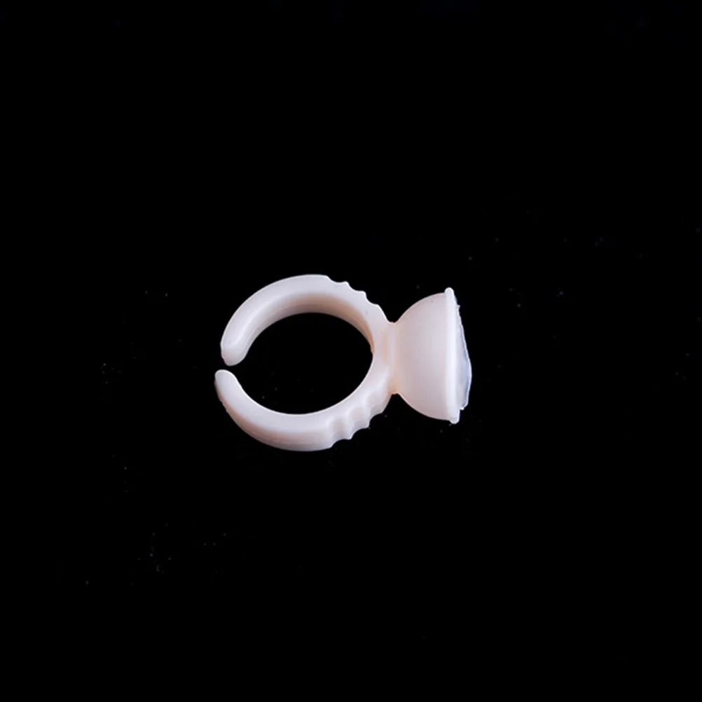 

100 Pcs Silicone Coloring Cup Eyebrow Tattooing Pigment Eyelash Makeup Tool