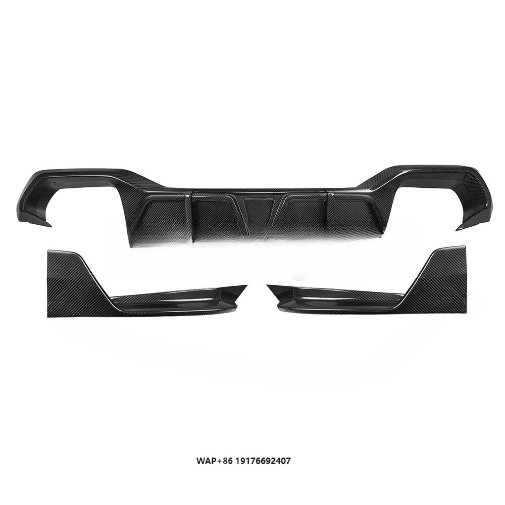 Prepreg Carbon Fiber Rear Diffuser for X4 G02 LCI 2022+