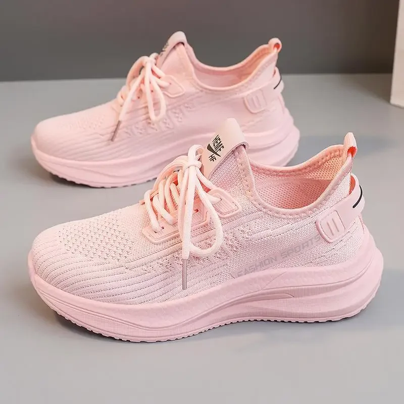 Scarpe da donna Platform White Shoes women's 2024 New Super Hot All-Match Hight moisting Board Shoes Tenis Sports da donna