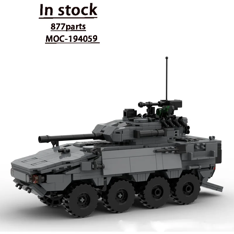 

MOC-194059 City Classic New Tucker Cargo Truck, модель строительного блока, 8777 шт., игрушка в подарок на день рождения для мальчиков и детей