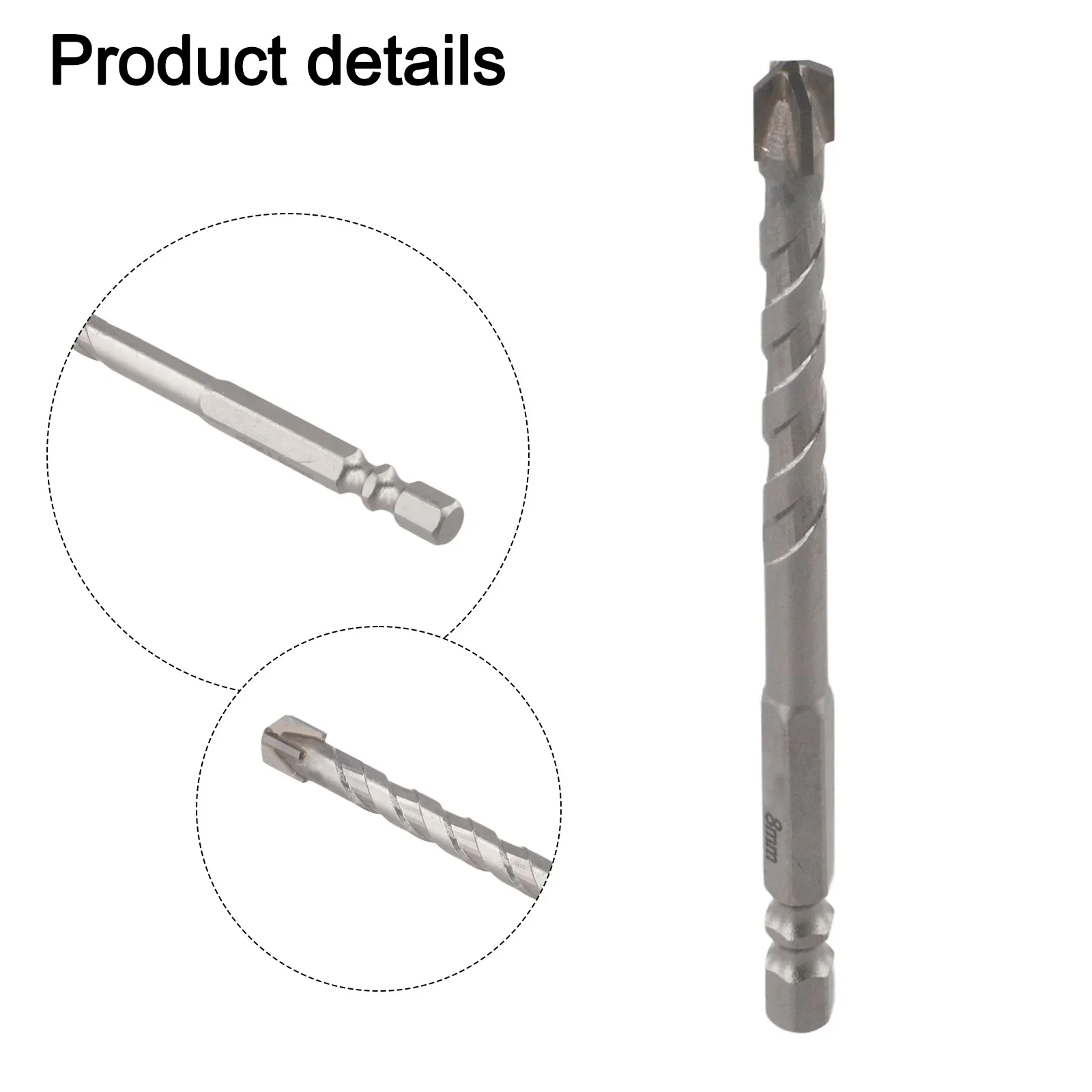 Electric Drill Accessory Drill Bit Precise Drilling Capability Versatile Tool Compatibility For Lithium Electric Drills