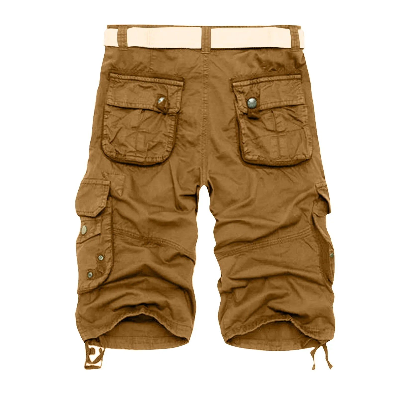 Multi-Pockets Heren Cargo Shorts Tactische Comfy Losse Shorts Werkbroek Heren Kleding Streetwear Wandelbaan Shorts