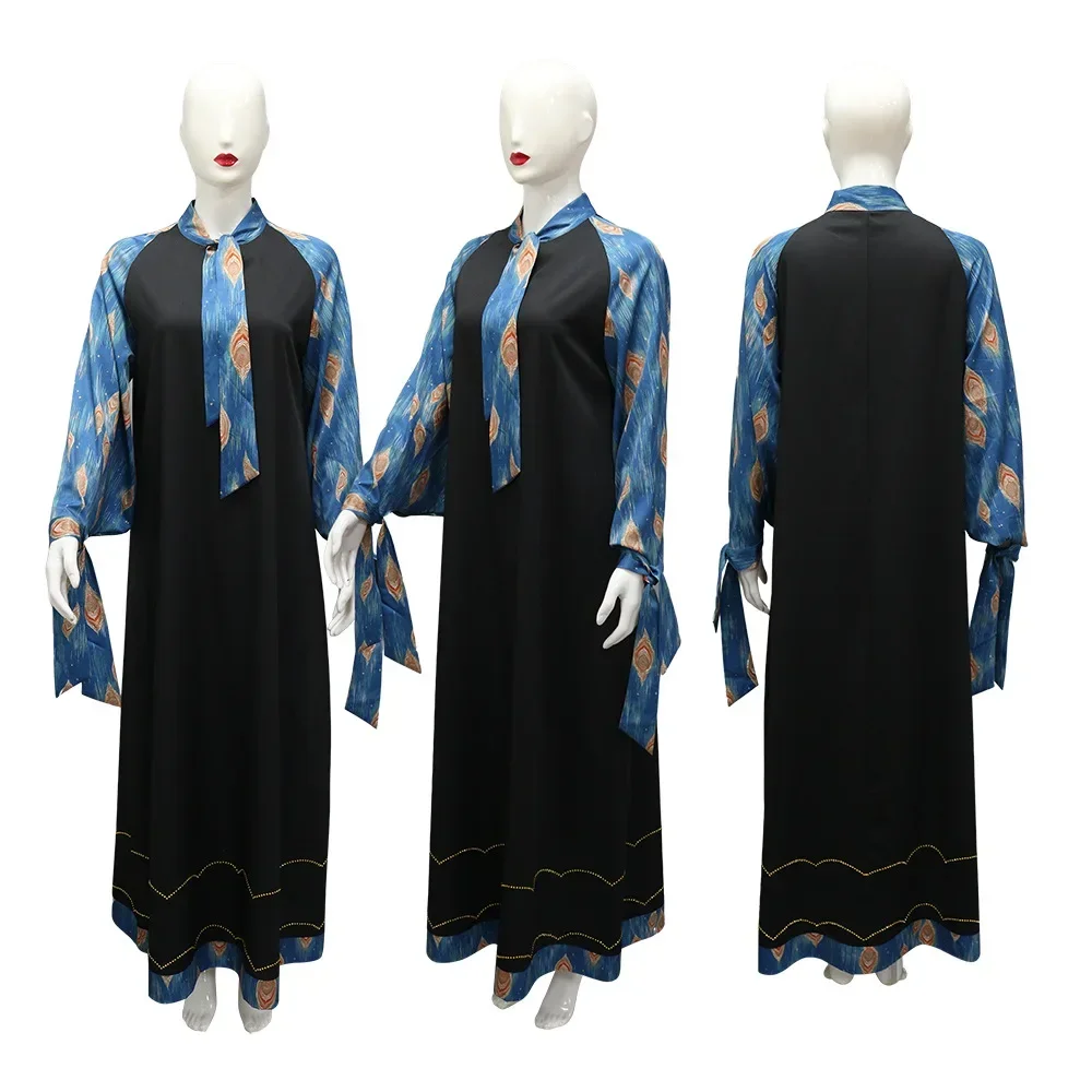 فساتين إفريقية للنساء عبايات عصرية إسلامية بوبو داشيكي أنقرة ملابس ثوب مسائي دبي قفطان عباية رداء ماروكين