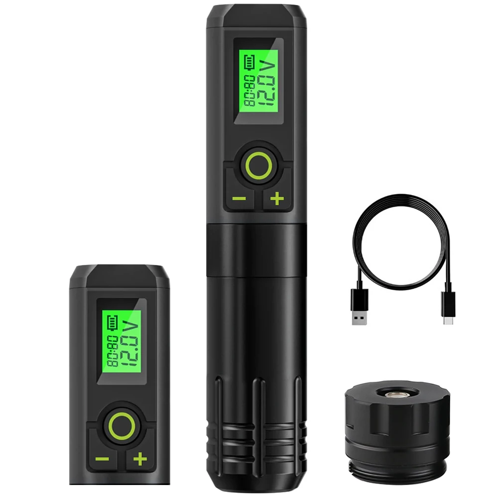 

Беспроводная тату-машинка для начинающих, профессиональный беспроводной тату-пистолет, ручка для татуировки, источник питания 2000 мАч для татуировщиков