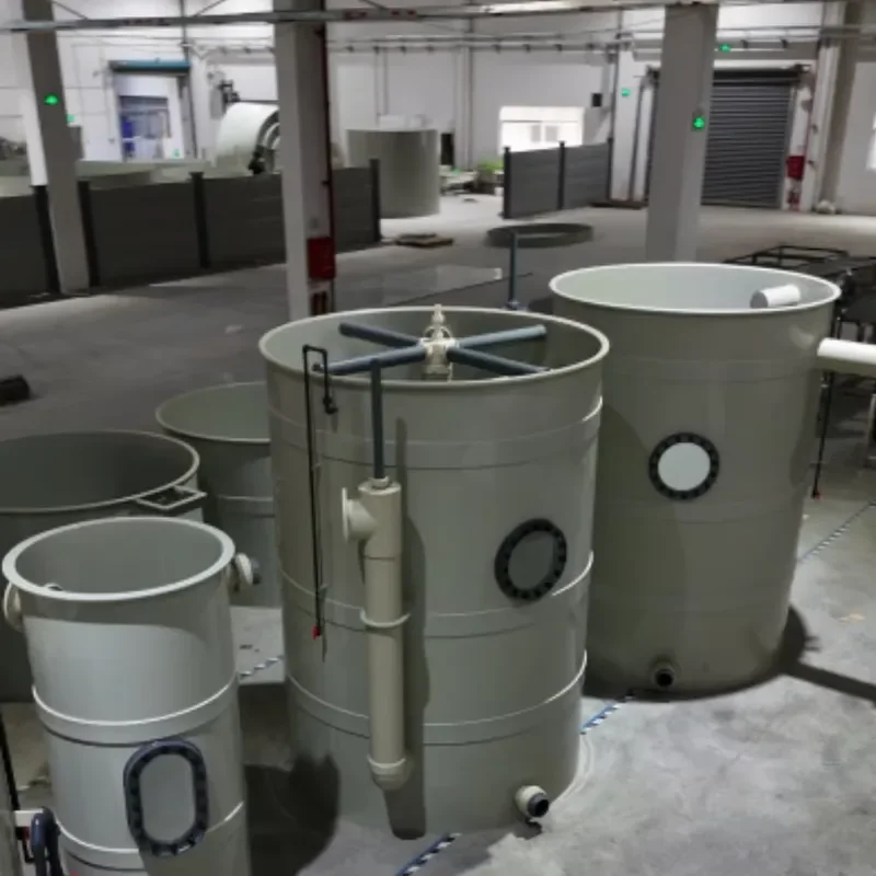 Aquaculture MBBR Filter Corrosion-resistant PP Biofilter Tank for Shrimp / Fish High-density Farming view 2