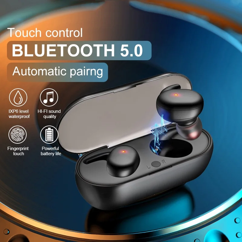 Y30 Wireless Headphones Y50 Bluetooth Earphones TWS in Ear Bluetooth Sports Earbuds With Microphone Stereo for IOS Android