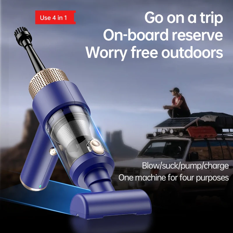 Aspirapolvere Xiaomi Aspirapolvere potente ad alta potenza Bagnato e asciutto Doppio uso Potente pulizia Aspirapolvere portatile silenzioso