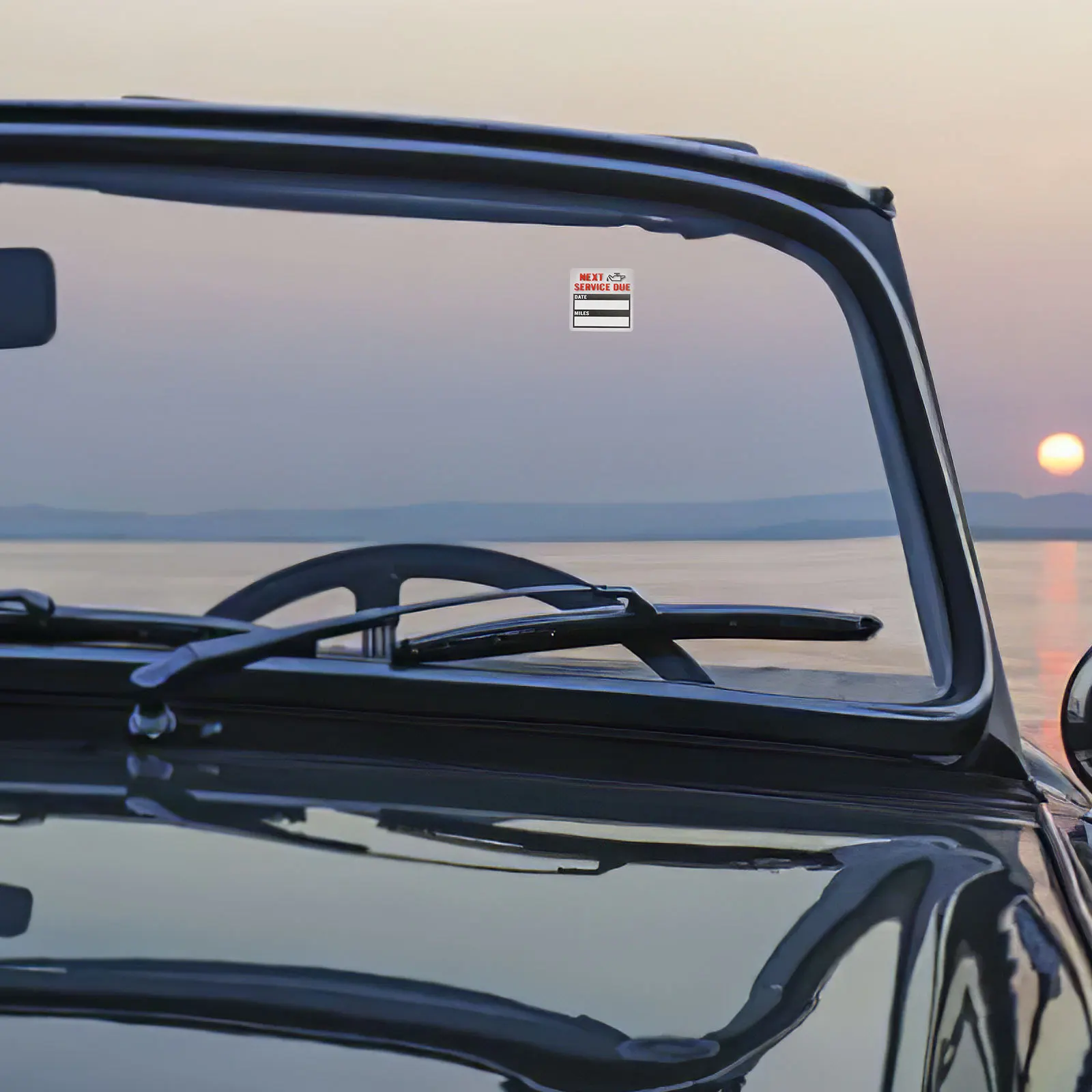 Due-слуга по обслуживанию автомобиля, наклейка