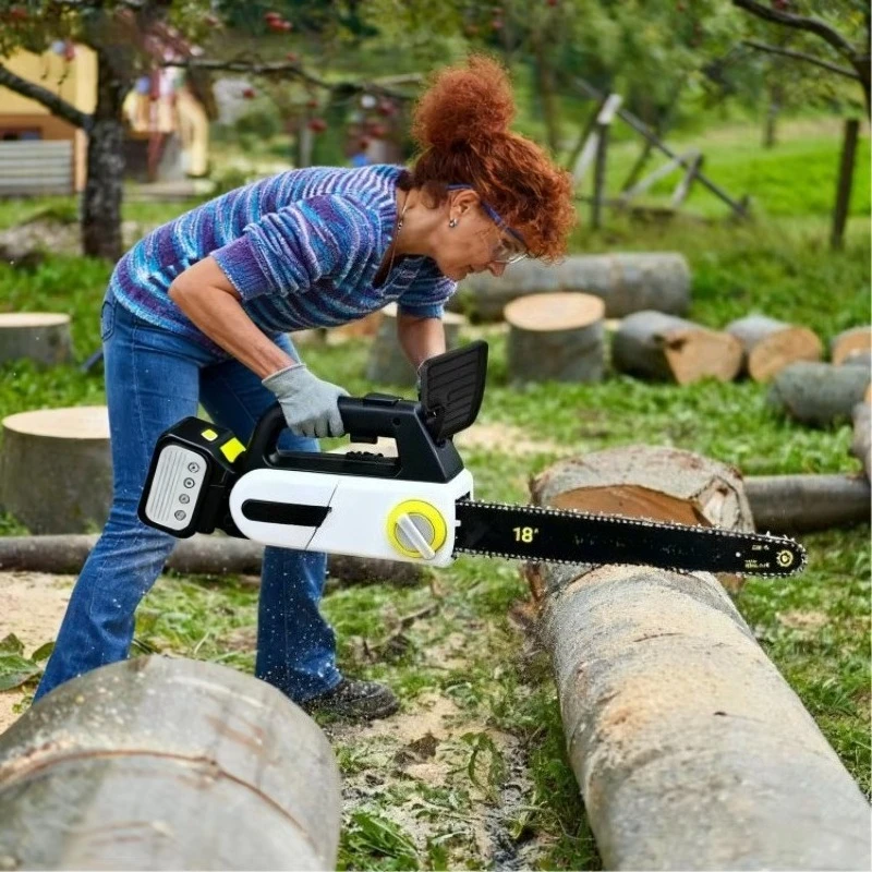Electric Chainsaw Battery - Industrial Heavy-Duty 21V Electric Chainsaw Lithium