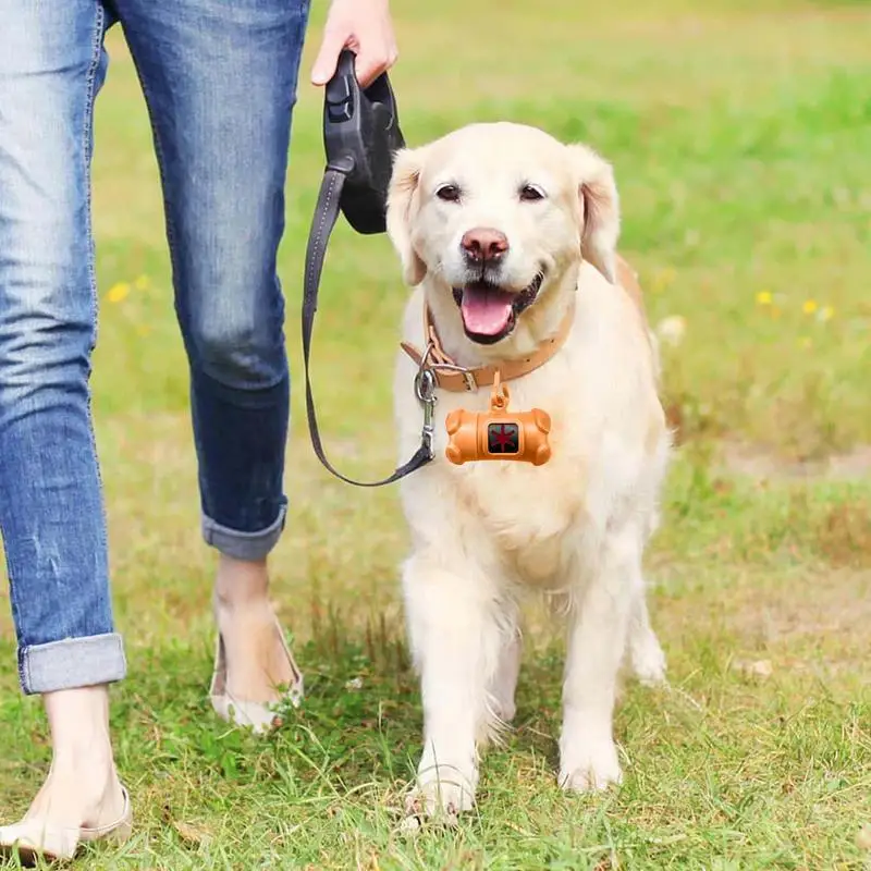 Dog Waste Bag Dispenser Puppy Potty Carrier Thickened & Sturdy Carabiner Clip Doggie Waste Bag Dispenser With Carabiner Clip For