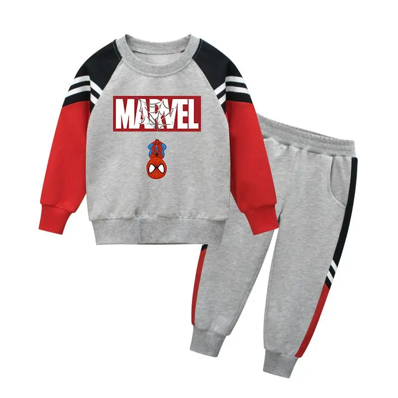 Marvel The Avengers Spiderman Iron Man personalized creative children's suit cartoon animation movie character clothes and pants