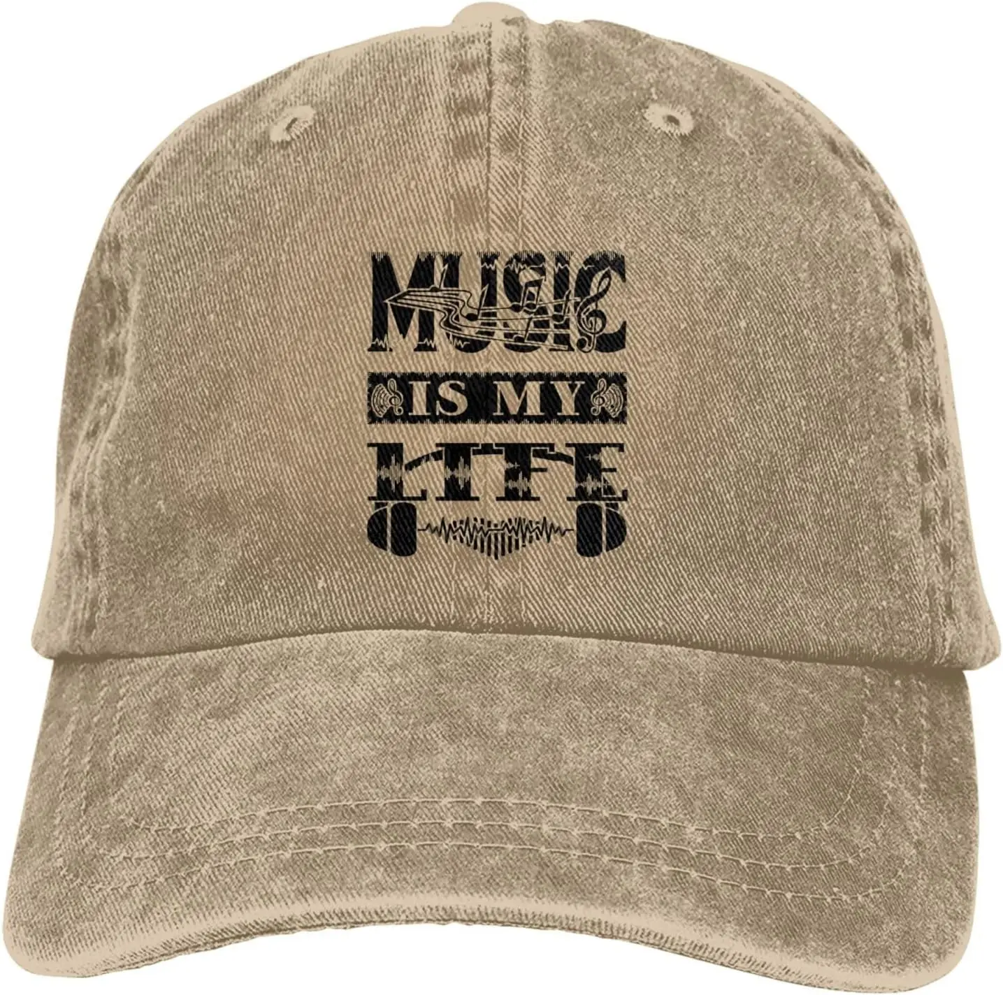 

You Can Never Have Too Many Guitars Baseball Cap Golf Dad Hat Adjustable Original Classic Denim Cotton Hat Men Women