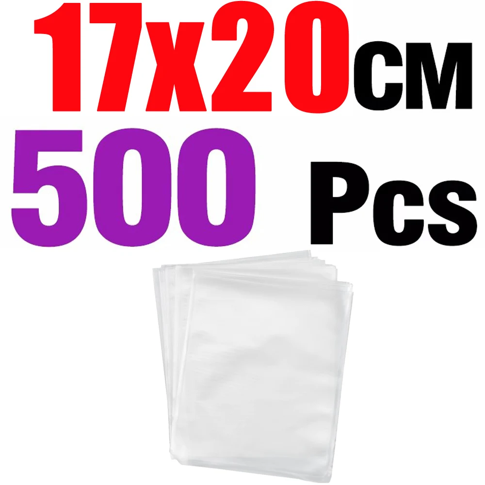 MNFT 500 Stück 8 Größen PVA Karpfenangeln Taschen Schnell wasserlöslich Boilie Rig Solide Köder Fisch Ausrüstung Tackle Kit 7