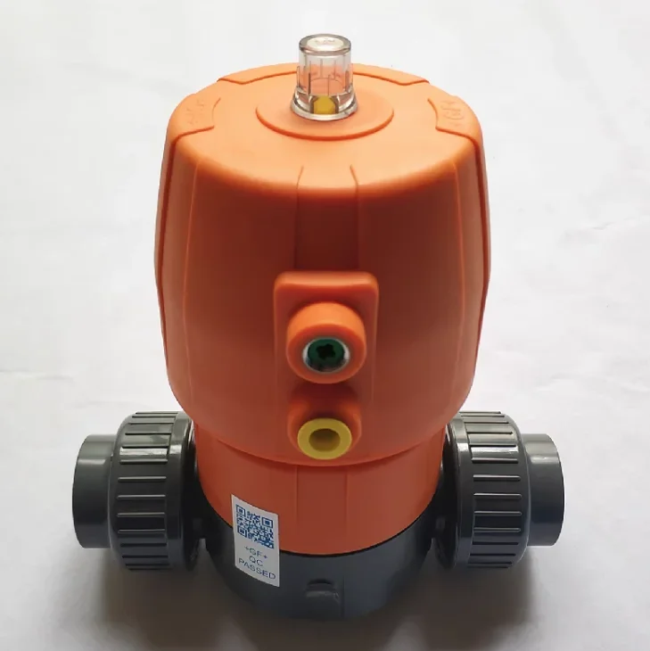 +GF+ Signet Pneumatic diaphragm valve normally closed 161624014 DN25 161624017 DN50