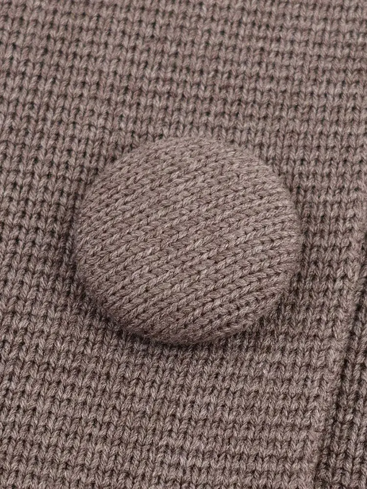 TFAFXY Women Fashion Solid Single Breasted Knitted Sweater Vintage O-Neck Short Sleeves Female Chic Lady Sweater