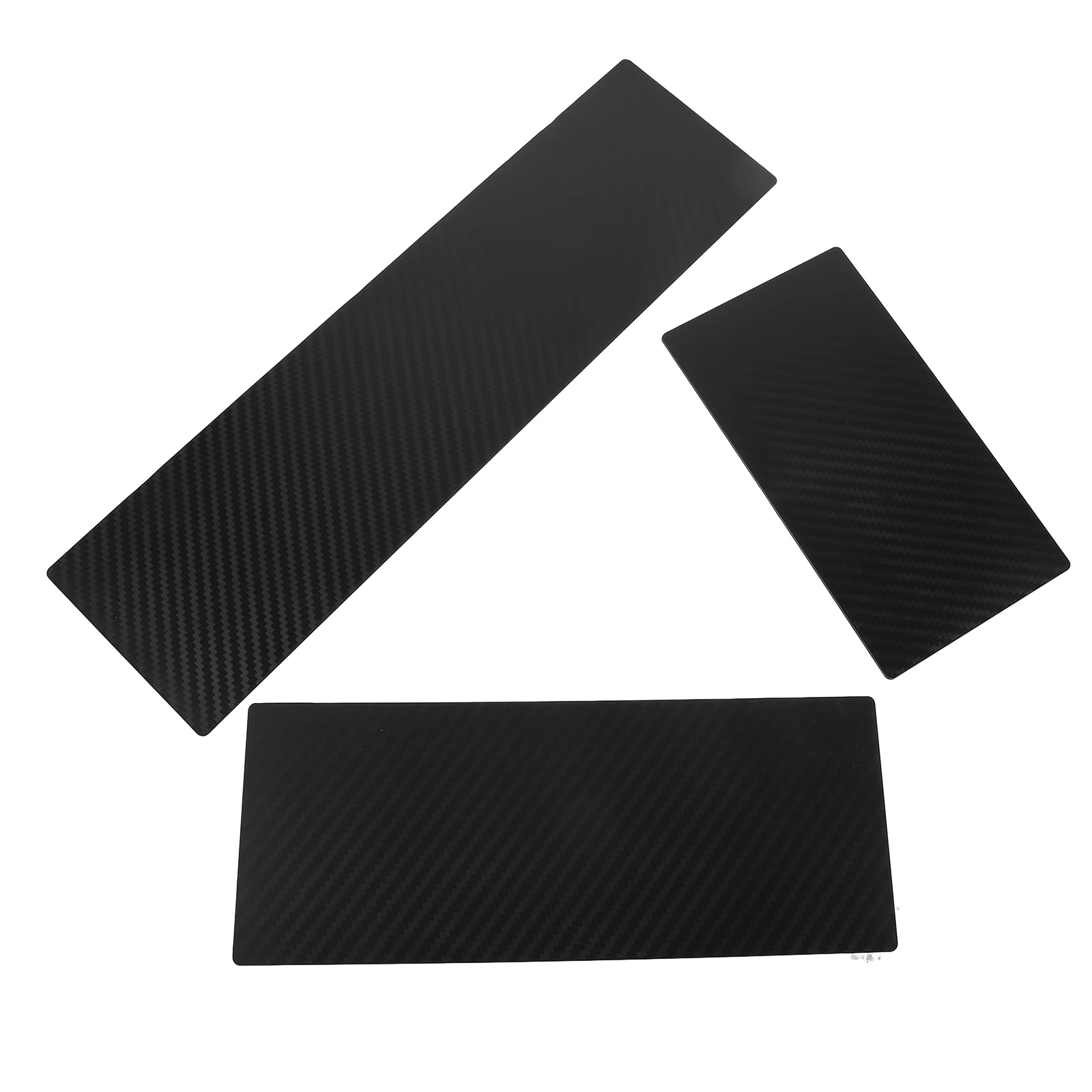 

3 Pcs Black Striped Hair Highlighting Board Set Dye Tool Salon Coloring Plate Foiling Tools Professional Grade