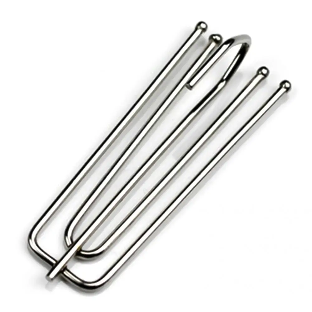 10Pcs/Set Great Four-Claw Hooks Wear-resistant Reusable Lightweight Metal Four Prongs Curtain Pleat Hook