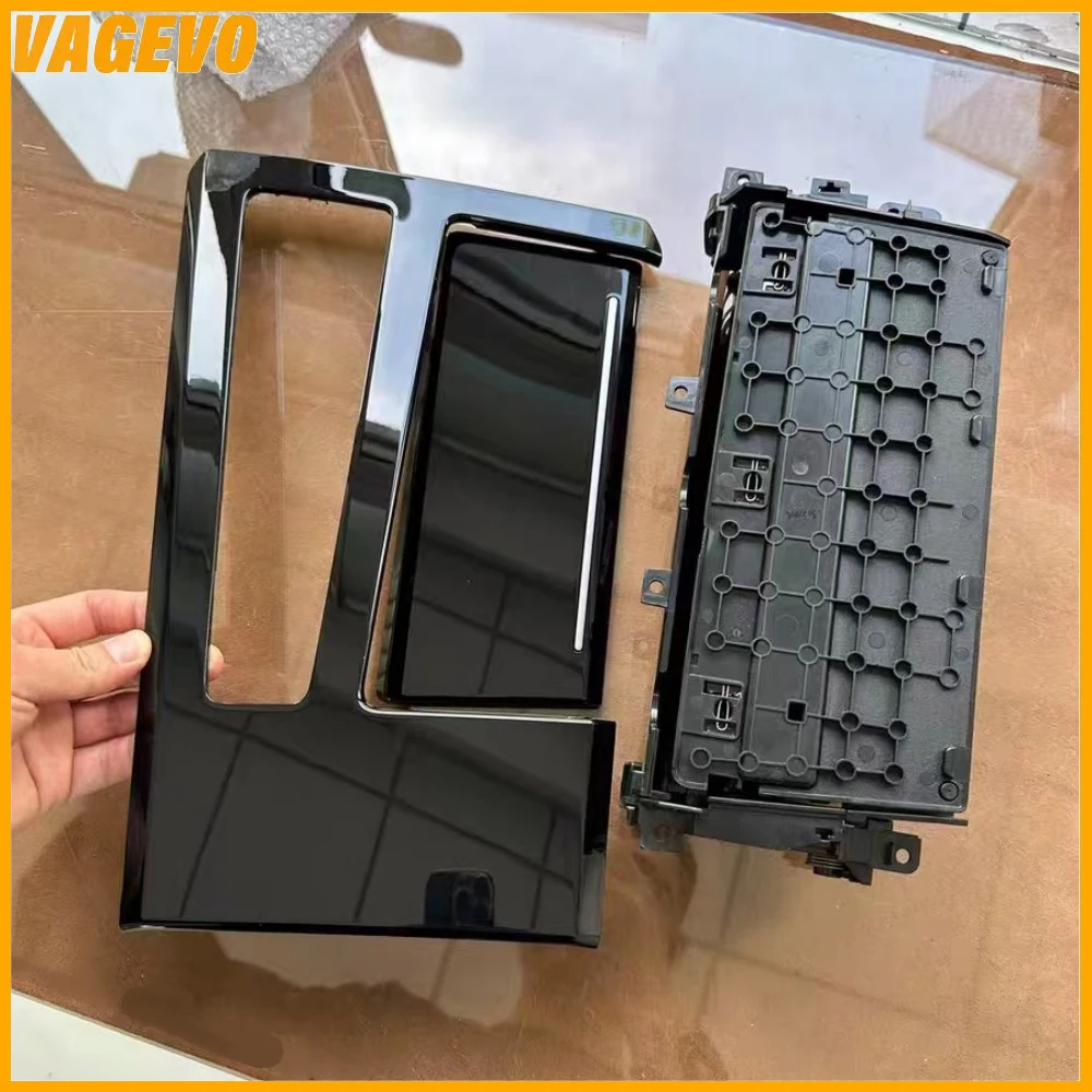 Für Audi A6 C8 Schwarz lackierte Dekorative Abdeckung und Vorderer Getränkehalter 4KG 963 863 E 4KD 862 533