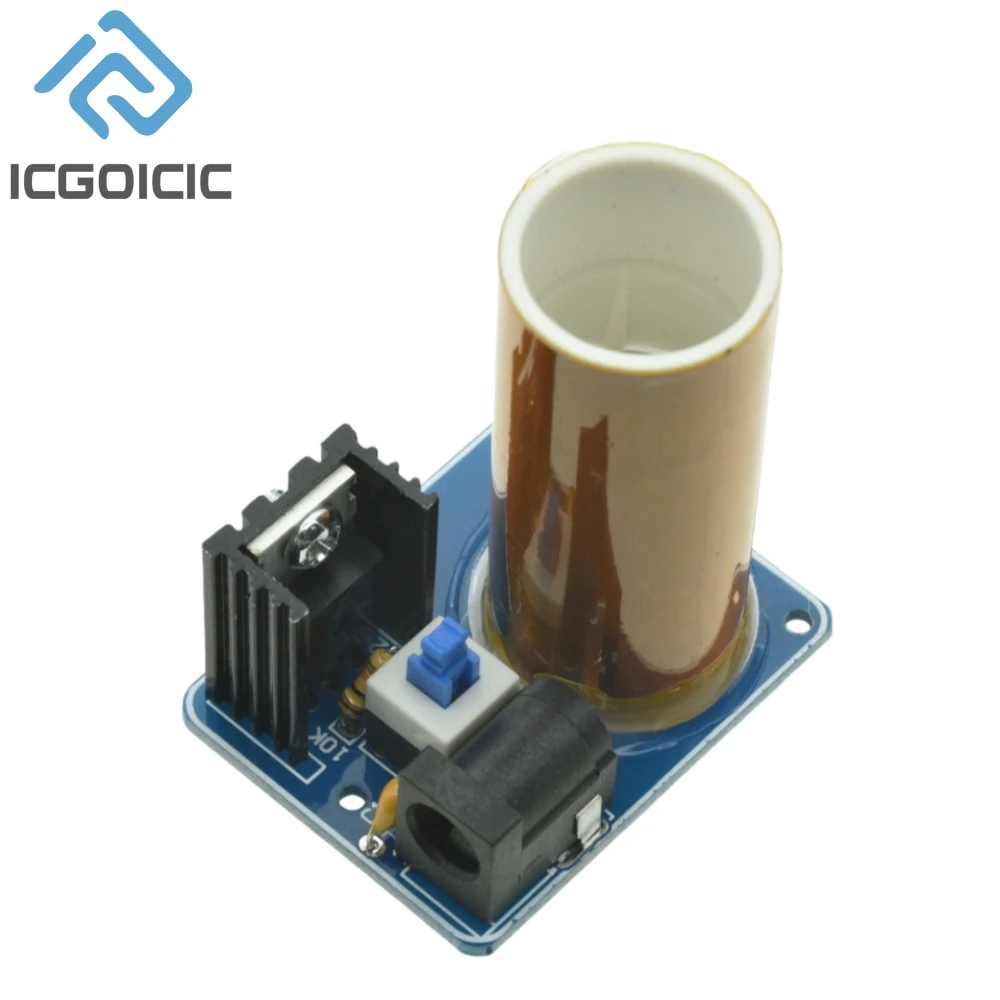 مجموعة لفائف تسلا الصغيرة الدعائم السحرية لتقوم بها بنفسك أجزاء أضواء فارغة تكنولوجيا إلكترونيات ذاتية الصنع