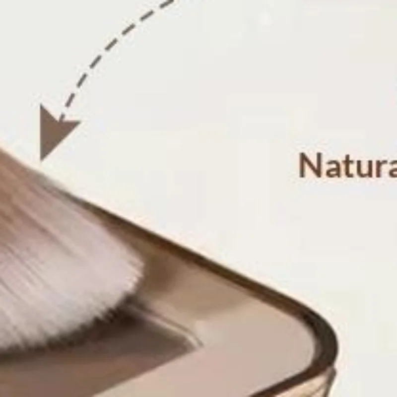 Dual-ended Contour Brush - Soft Makeup Brush For Eye Shadow, Nose Contouring, Face Sculpting, Suitable For Beginners