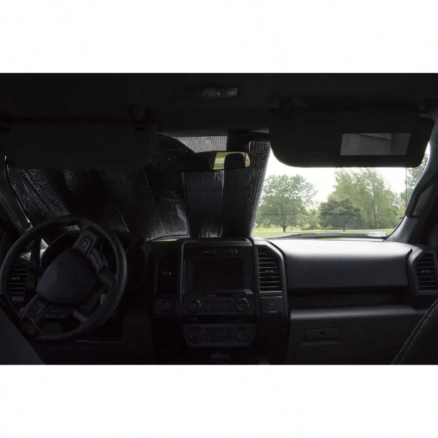 (2팩) 범용 접이식 자동 차양, 탄소 섬유