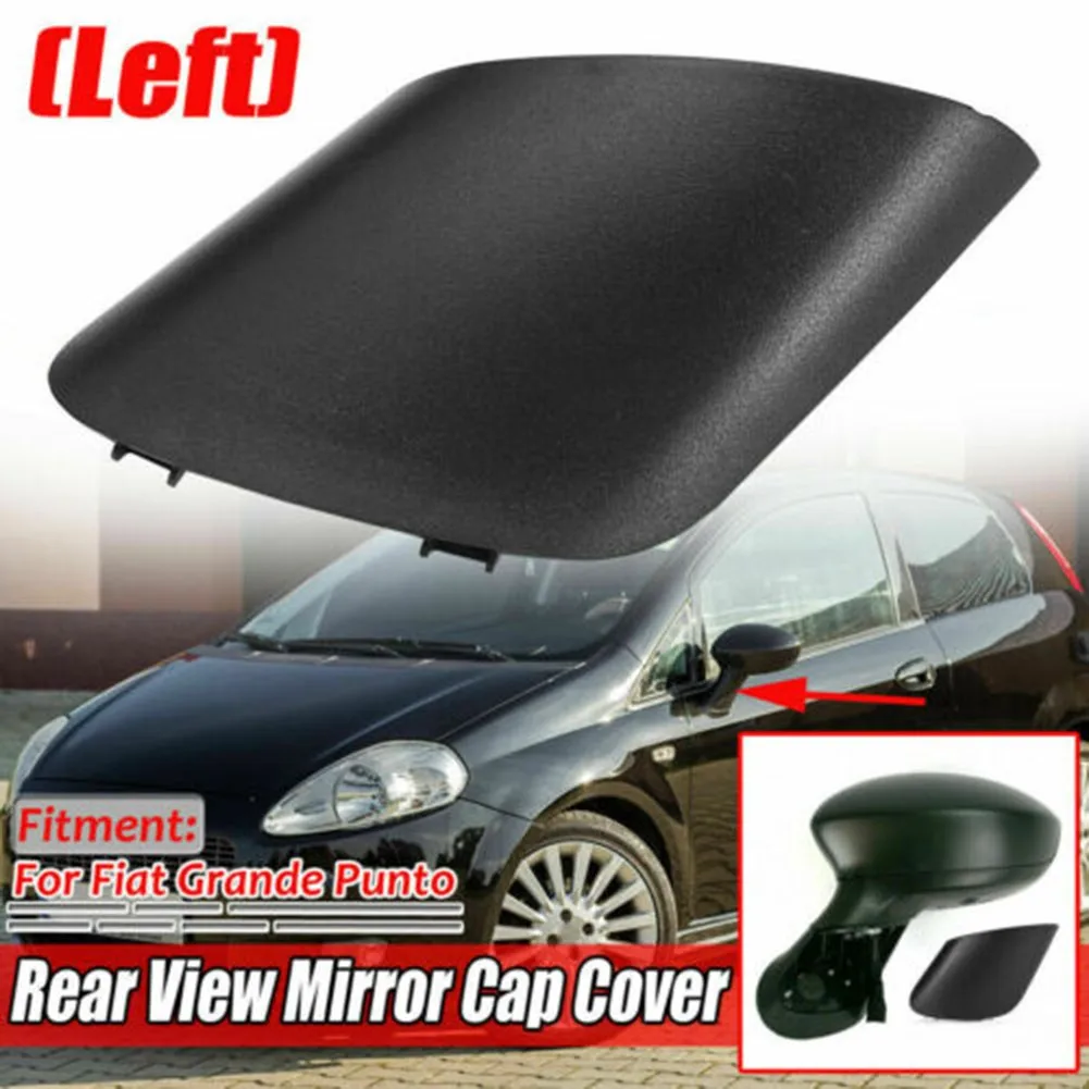 

Truck Exterior Mirror Screw Cap Cover Trim Replacement 735596884 ABS Plastic Assemblies Black Fit Parts Rearview